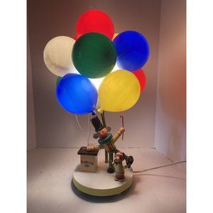 Vintage 1970's Dolly Toy’s Balloon Vendor Nursery Lamp/Night light With Original